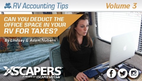 Can You Deduct the Office Space in Your RV on your Taxes?