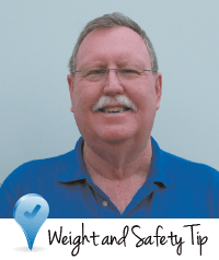 Weight and Safety Tip, Tire Contact Patch