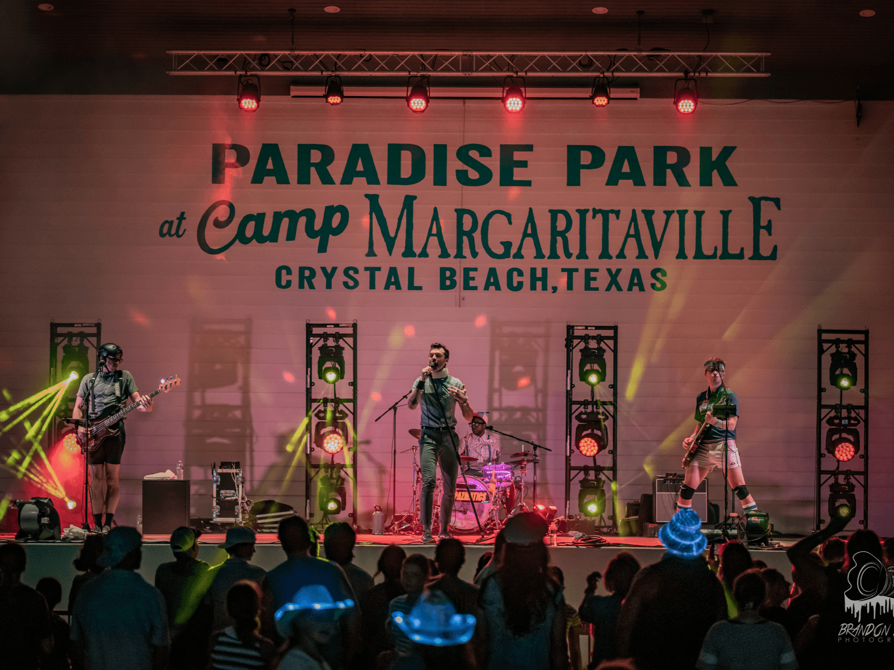 Concert stage at Camp Margaritaville