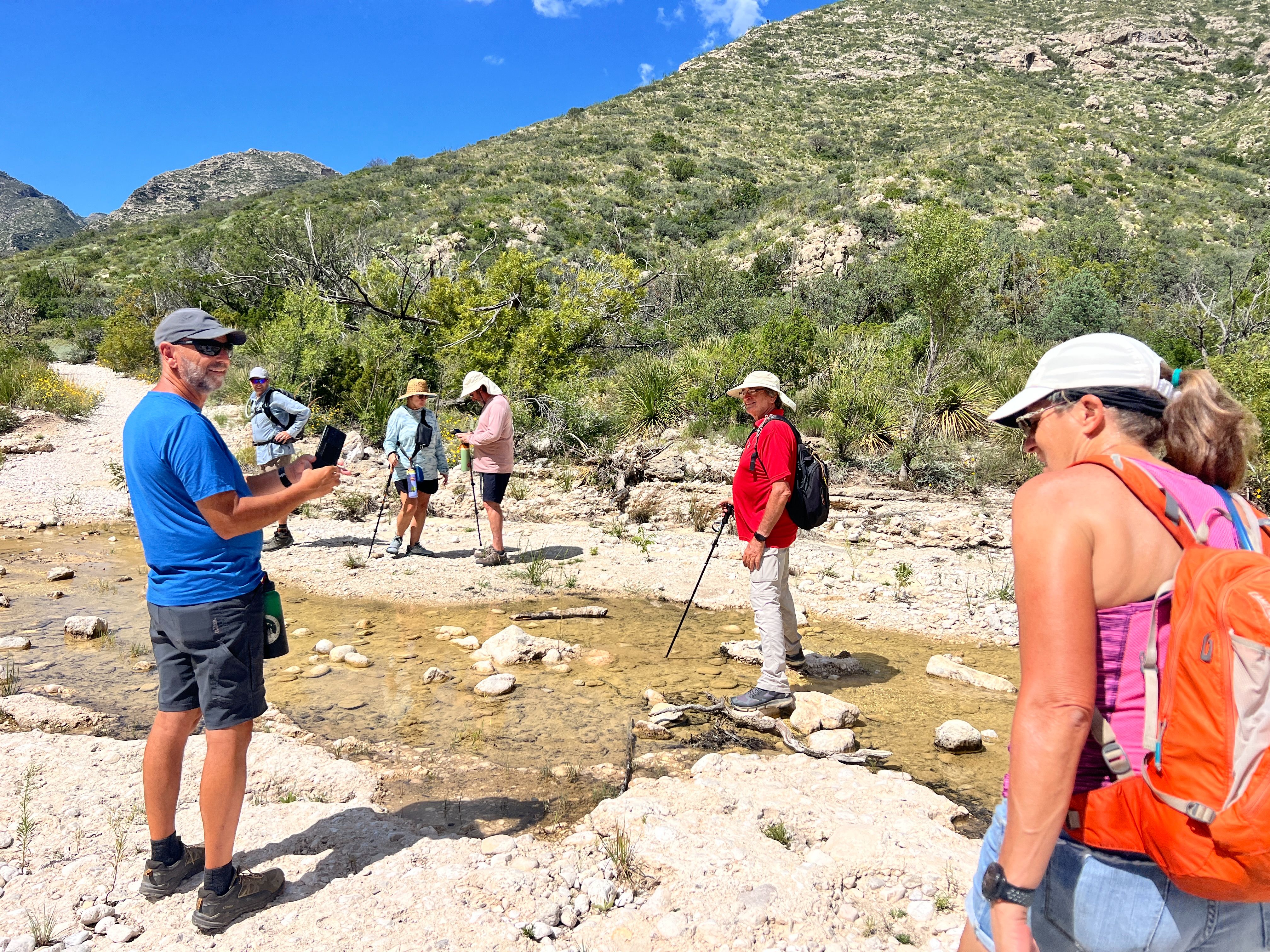 Hiking in Guadalupe Mountains National Park