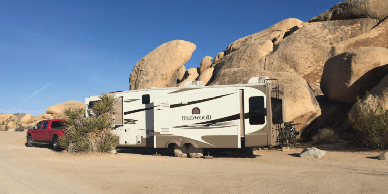 Big-Rig Camping in a National Park